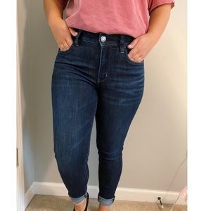 American Eagle Dark Wash Skinny Jeans